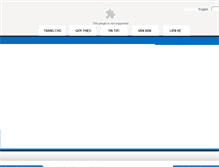 Tablet Screenshot of lilama7.com.vn